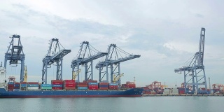 港口集装箱码头来运输你的产品