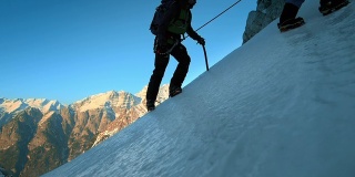 冬季登山运动