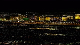 拉斯维加斯夜景视频素材模板下载
