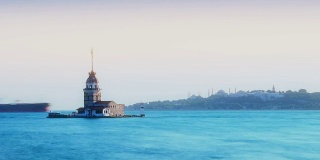 少女的塔。土耳其伊斯坦布尔