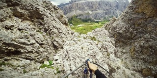 视点视频:阿尔卑斯山上的费拉塔