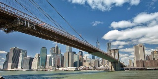 布鲁克林大桥和曼哈顿
