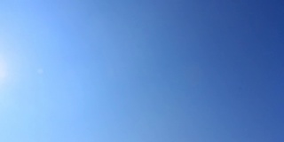 飞机和蓝天