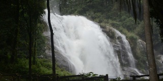 高清:雨林中的大瀑布