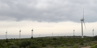 风力涡轮机-发电的风车