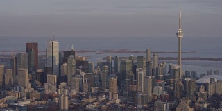 加拿大多伦多空中城市天际线