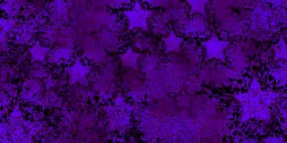FROM STARS -固体，周期性，黑紫色(LOOP)