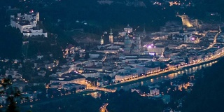 萨尔茨堡夜景