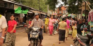缅甸蒲甘当地市场