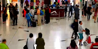 香港机场人满为患
