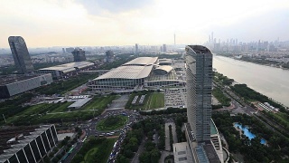 广交会高架景观视频素材模板下载
