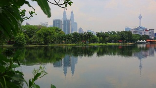马来西亚的推特湖吉隆坡市视频素材模板下载