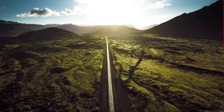 航拍冰岛风景- Snaefellsnes