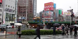 新宿东京日本时光流逝