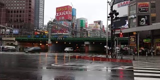 新宿东京日本时光流逝