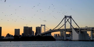 日本东京的彩虹桥