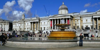伦敦特拉法加广场和国家美术馆(UHD)