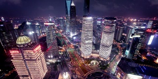 上海夜景，中国