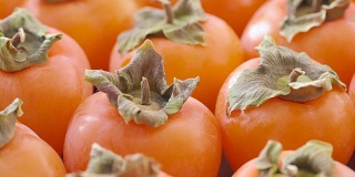 成熟的柿子果实