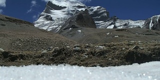 冰川融化、西藏