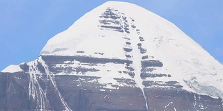 时间流逝:近距离观看冈仁波齐山，圣山