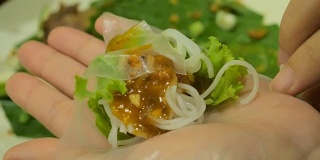 越南食品米纸卷