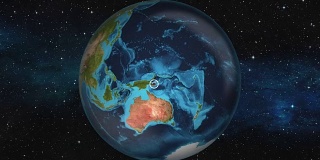 地球放大-巴布亚新几内亚-莫尔兹比港