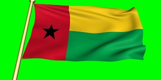 几内亚国旗-比萨动画