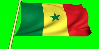 塞内加尔国旗动画