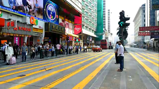 时间流逝——香港人很拥挤