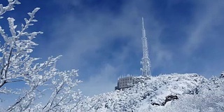 黄山雪景4k