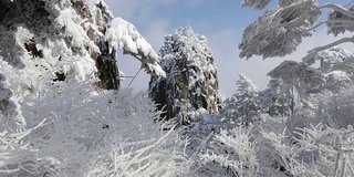 黄山雪景4k