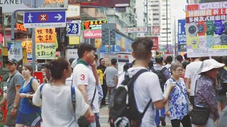 香港人群视频素材模板下载