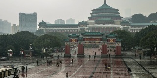 高清延时:中国重庆人民大会堂