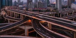 T/L WS ZO上海公路高架视图
