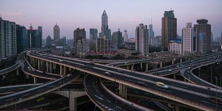 T/L WS TD上海公路高架视图