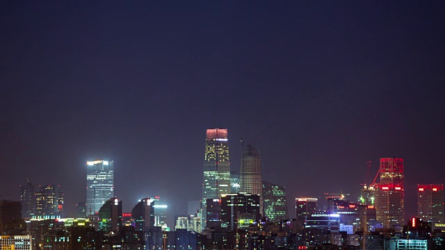 北京timelapse-skyline