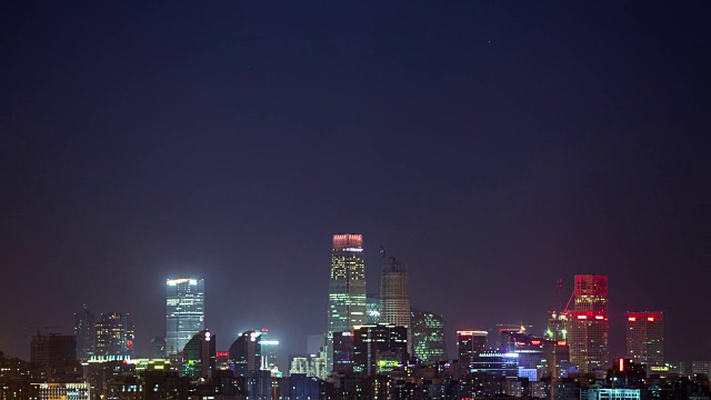 北京timelapse-skyline