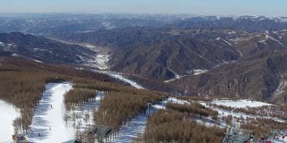 “万龙”滑雪胜地