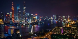 时光流逝——上海夜景
