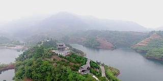 千岛湖景观鸟瞰图