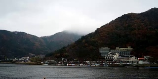 日本川口町湖