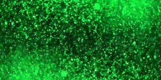 绿色粒子抽象背景