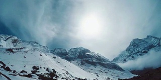 喜马拉雅山的山峰