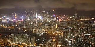 高清VDO:夜晚的香港城市