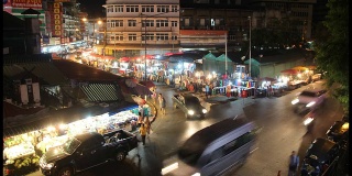 泰国清迈的瓦罗罗市场地标