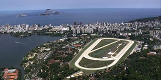 巴西赛马会-鸟瞰图-里约热内卢de Janeiro，里约热内卢de Janeiro，巴西