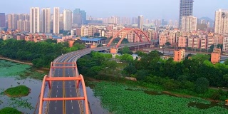 深圳拱桥鸟瞰图