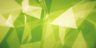 绿色抽象三角形(可循环)