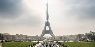 埃菲尔铁塔延时，特罗卡德罗，巴黎